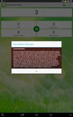 SharpSol Pedometer android App screenshot 9
