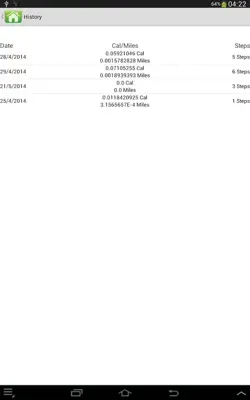 SharpSol Pedometer android App screenshot 10
