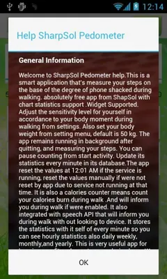 SharpSol Pedometer android App screenshot 17