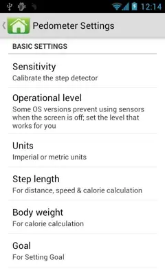 SharpSol Pedometer android App screenshot 18