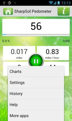 SharpSol Pedometer android App screenshot 20