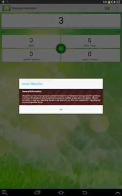 SharpSol Pedometer android App screenshot 8